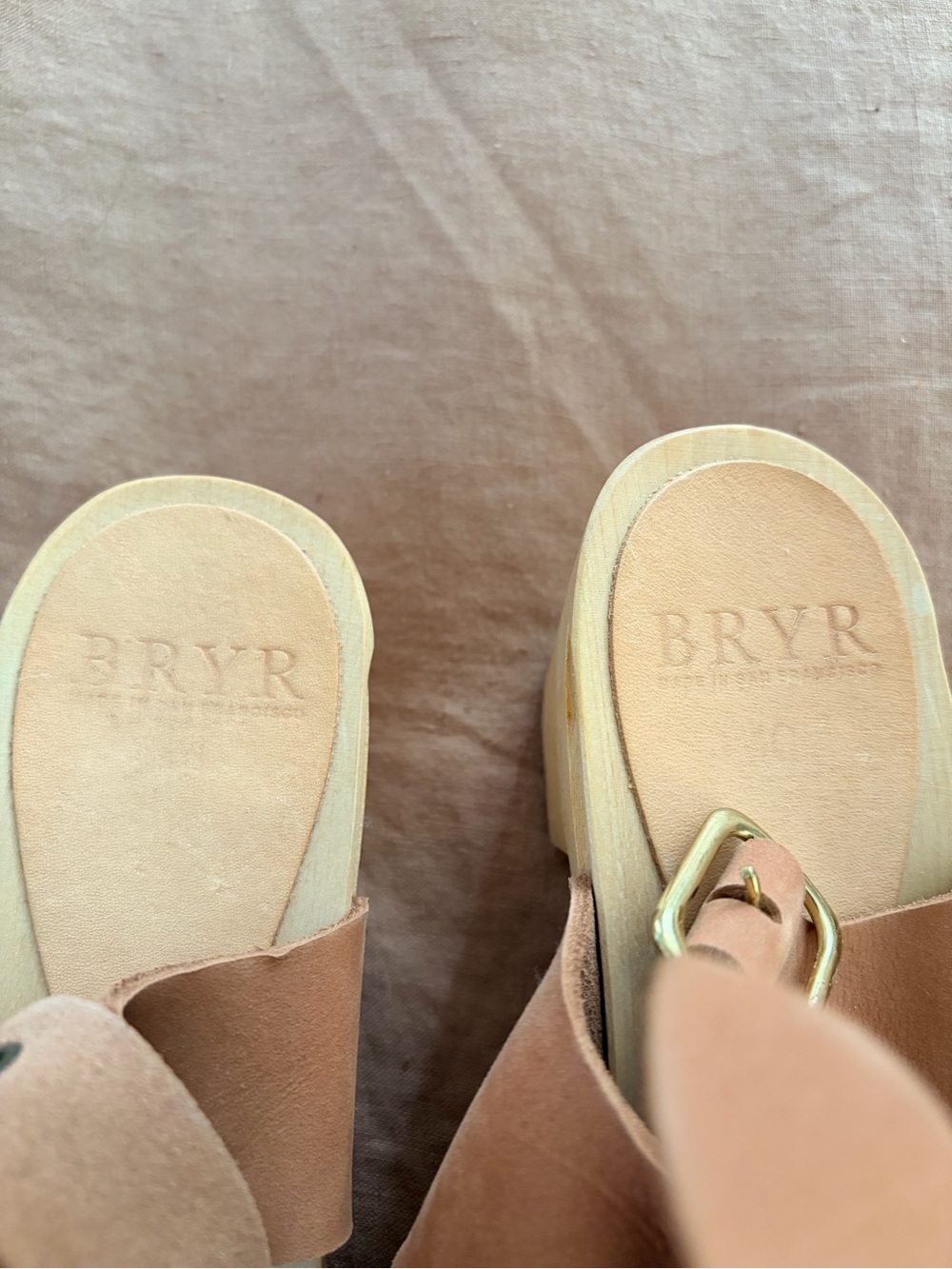 Bryr Spanish Peep-toe Clog - Picture 2 of 5